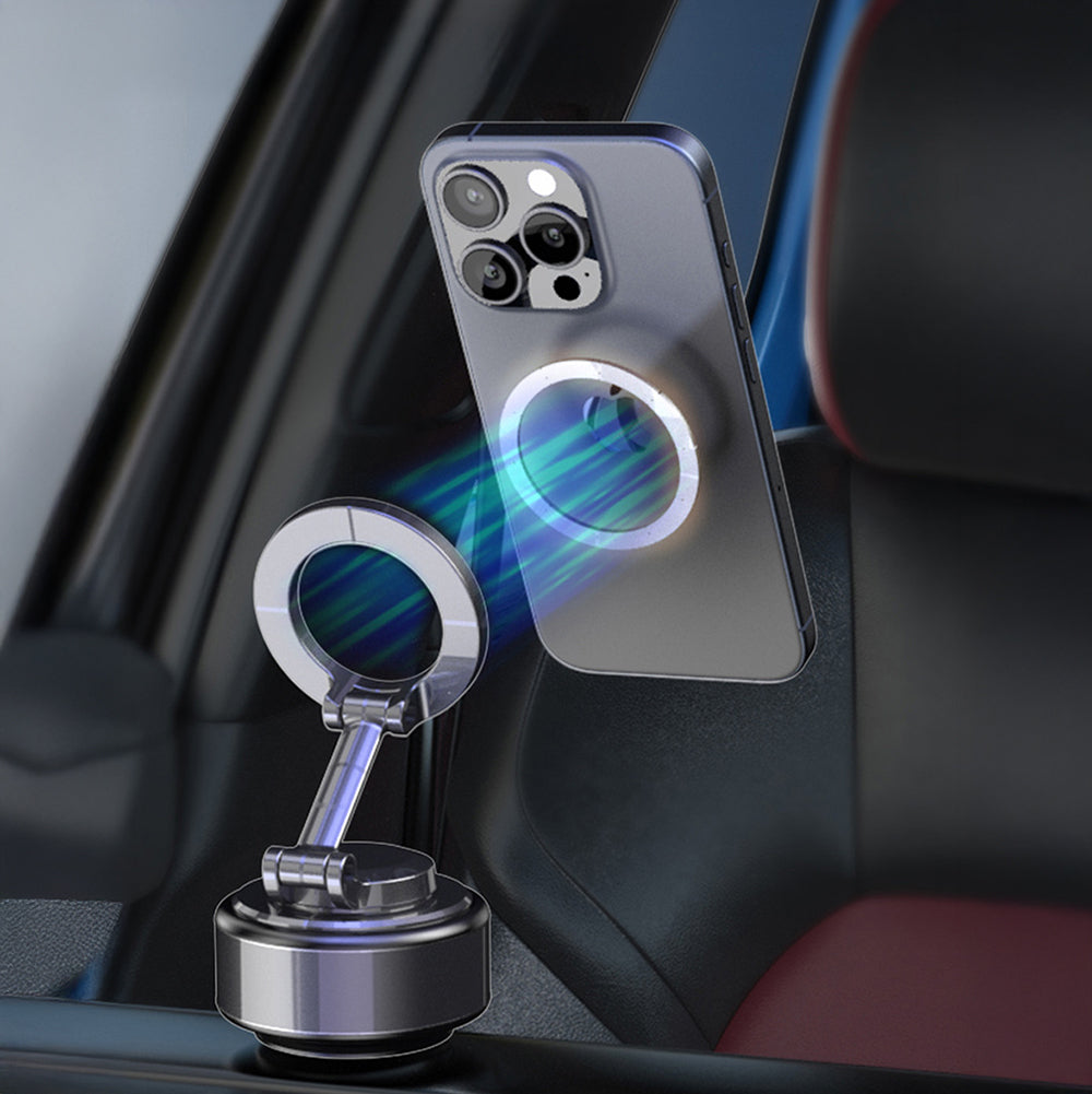 Wiwu Wi-CH056 Type-C Portlu Elektrikli Vakum Özellikli Magnetik Telefon Tutucu Wiwu Wi-CH056 Type-C Portlu Elektrikli Vakum Özellikli Magnetik Telefon Tutucu